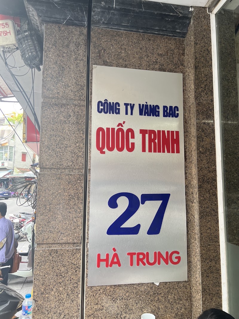 Công ty vàng bạc Quốc Trinh - Công ty vàng bạc Quốc Trinh, 27-29 Hà Trung, Phố cổ Hà Nội, Hoàn Kiếm, Hà Nội, Vietnam