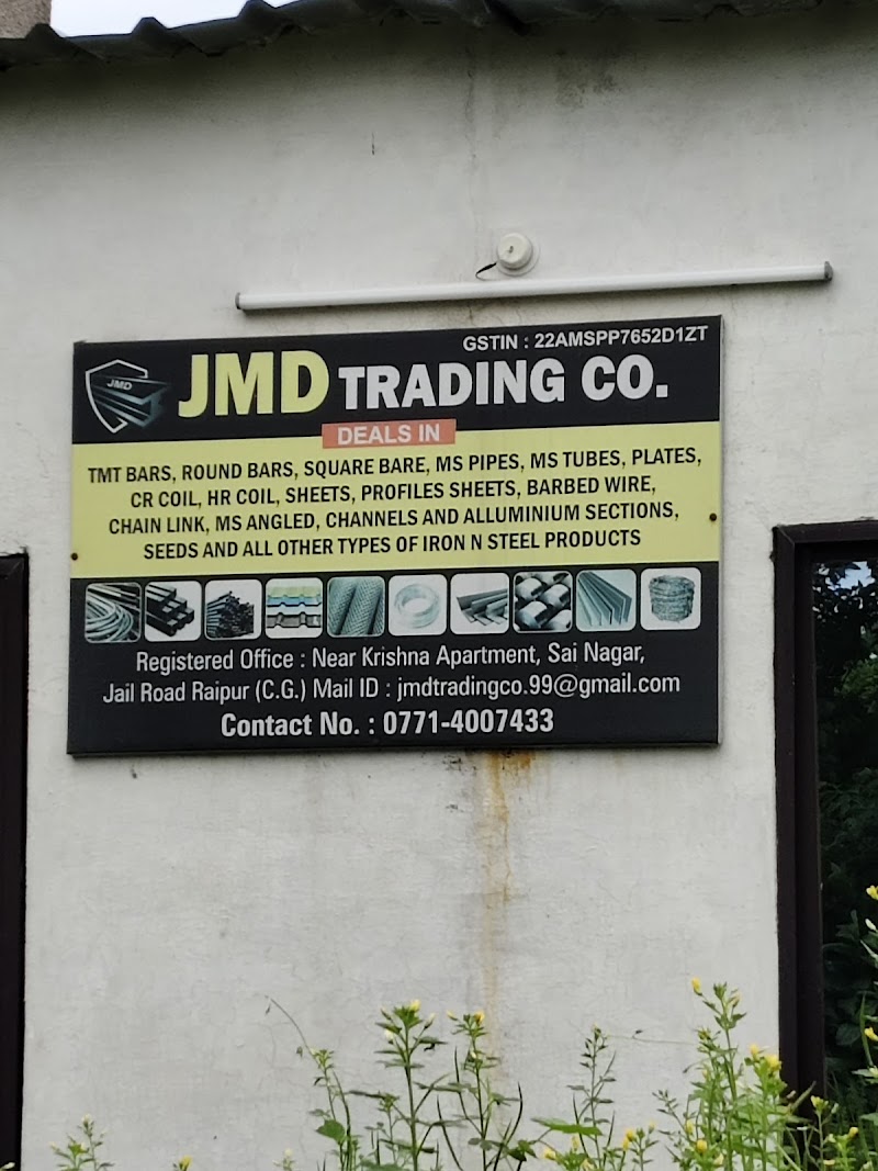JMD TRADING .CO- MS Pipe, Angle, Beam, Channel, Flat Supplier - JMD TRADING .CO- MS Pipe, Angle, Beam, Channel, Flat Supplier, SIDE OF NAI DUNIYA SAI NAGAR, Jail Rd, Devendra Nagar, Raipur, Chhattisgarh 492009, India