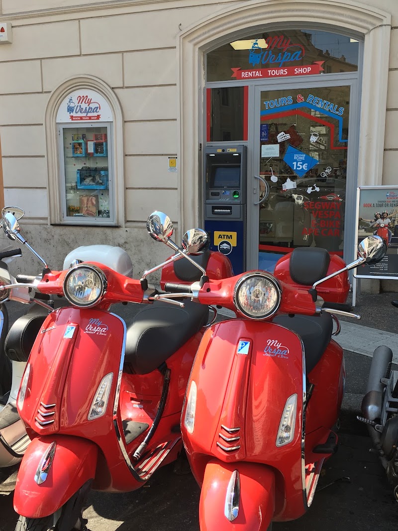 MY VESPA TOURS - MY VESPA TOURS, Via Cavour, 80, 00184 Roma RM, Italy