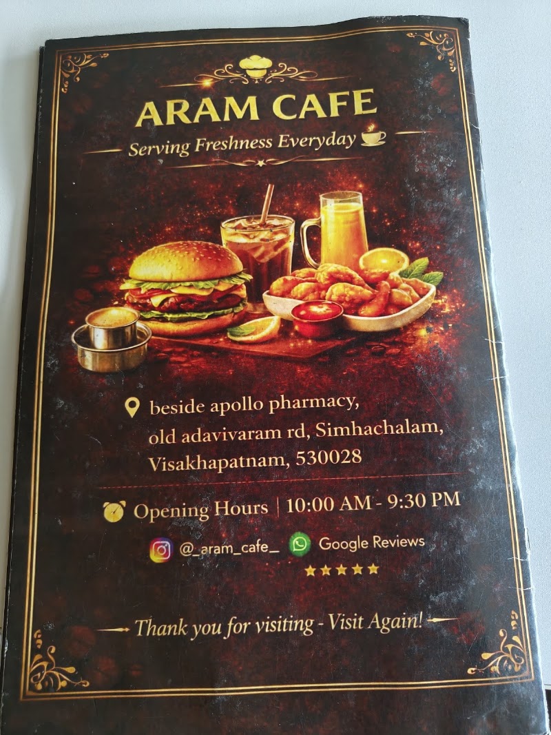 Aram Cafe - Aram Cafe rd, Old Adavivaram, Simhachalam, Adavivaram, Visakhapatnam, Andhra Pradesh 530028, India