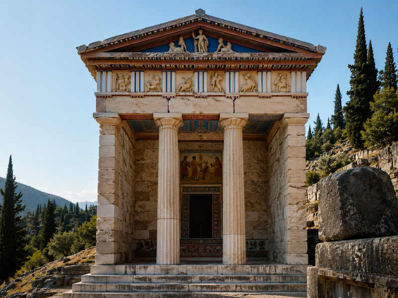 Temple of Apollo - Temple of Apollo, Delphi 330 54, Greece