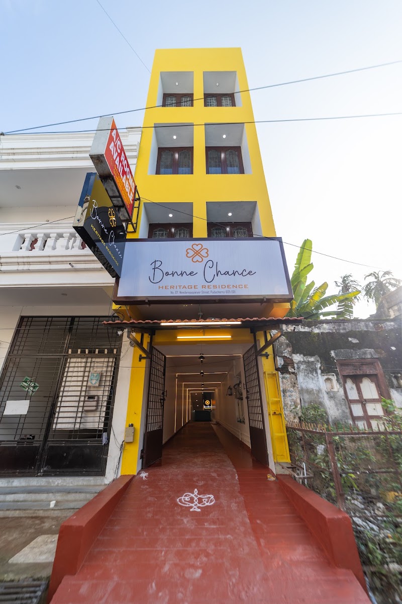 Bonne Chance Heritage Residence - Bonne Chance Heritage Residence 67, Needarajapaiyer St, opp. to Pondy macaroni Shop, MG Road Area, Puducherry, 605001, India