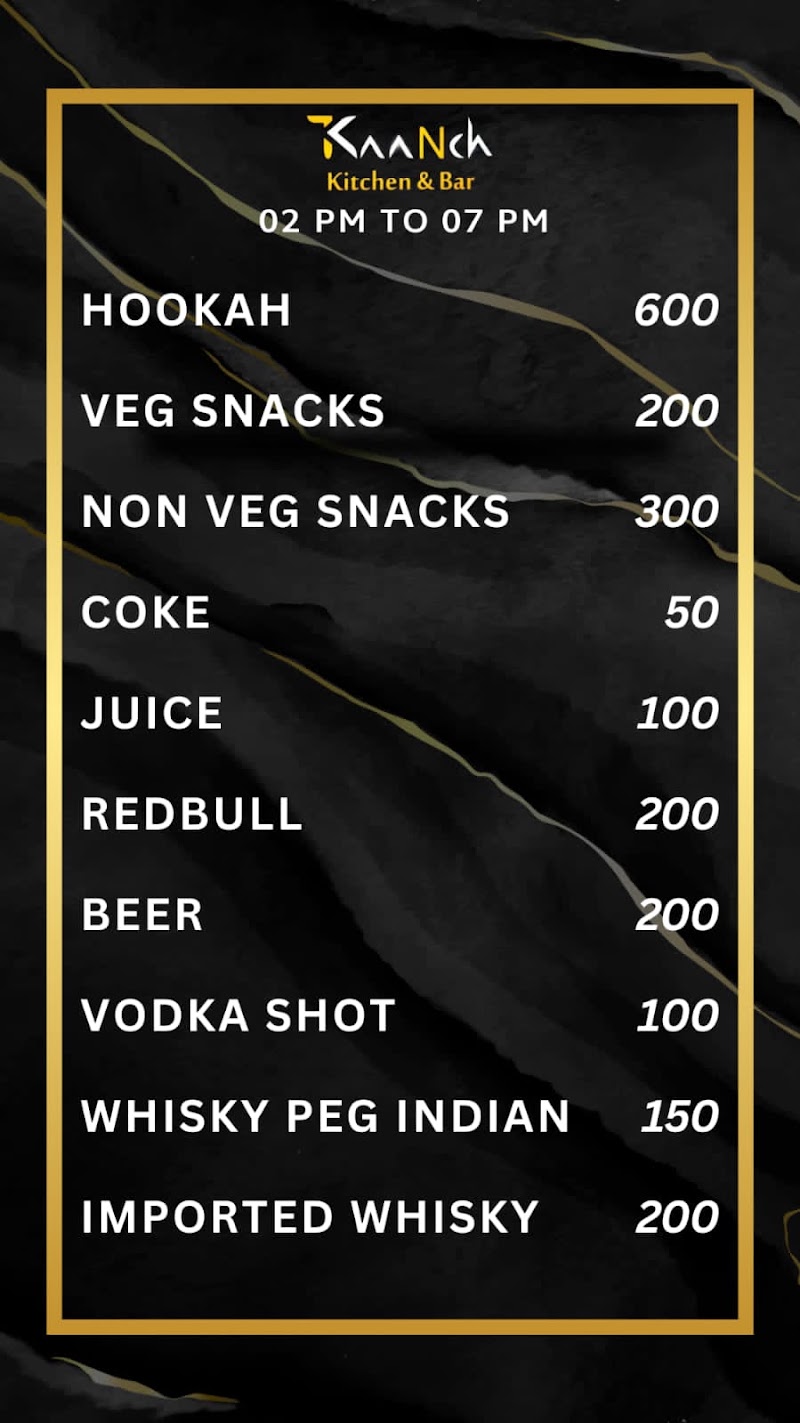 The Kaanch Kitchen & Bar. - The Kaanch Kitchen & Bar. Shed No 23 3rd Floor, near Chintamani, Jhilmil Industrial Area, Vivek Vihar, Delhi, 110095, India