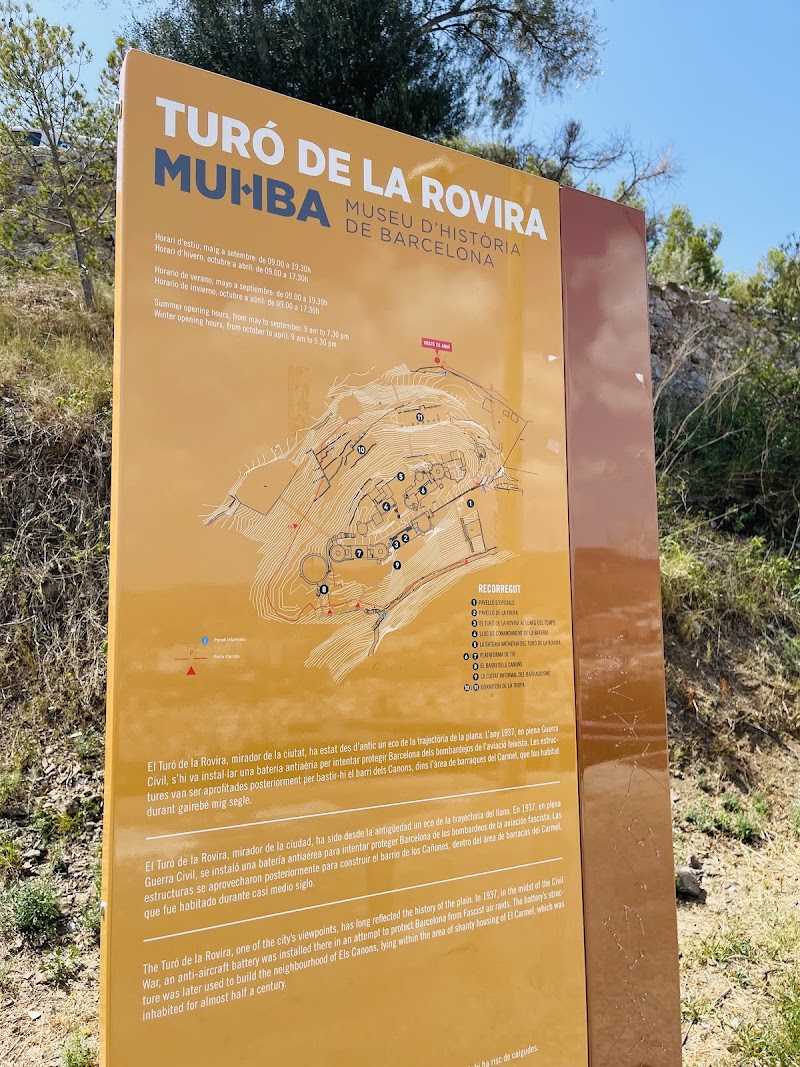MUHBA Turó de la Rovira - MUHBA Turó de la Rovira Carrer de Marià Labèrnia, s/n, Horta-Guinardó, 08032 Barcelona, Spain