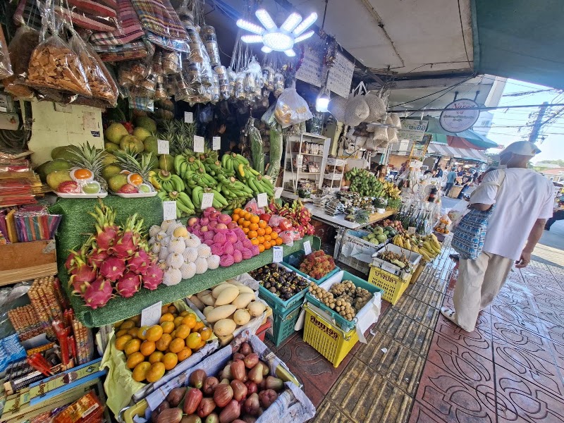 Pak Khlong Talat (Flower Market) - Pak Khlong Talat (Flower Market) สน พระราชวัง ปาก คลองตลาด - วัดกัลยาณมิตร, Khwaeng Wang Burapha Phirom, Khet Phra Nakhon, Krung Thep Maha Nakhon 10200, Thailand