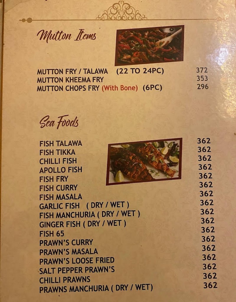 Meridian Restaurant - Meridian Restaurant 6-3-697, 1, मुंबई राश्ट्रीय मार्ग, RTC Cross Road, Punjagutta Officers Colony, Punjagutta, Hyderabad, Telangana 500082, India