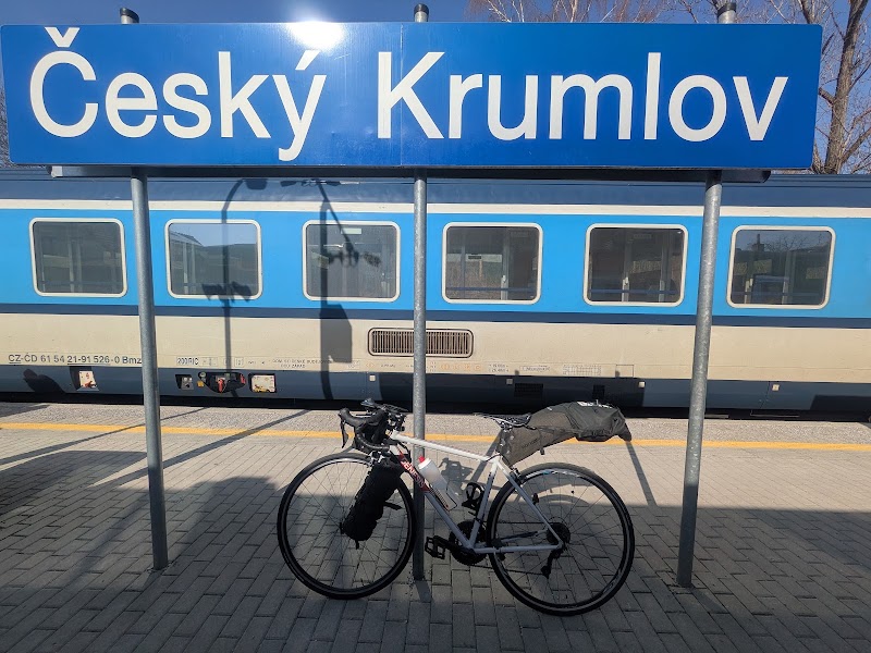 Train station Cesky Krumlov - Train station Cesky Krumlov, tř. Míru 1, Nádražní Předměstí, 381 02 Český Krumlov-Český Krumlov 1, Czechia