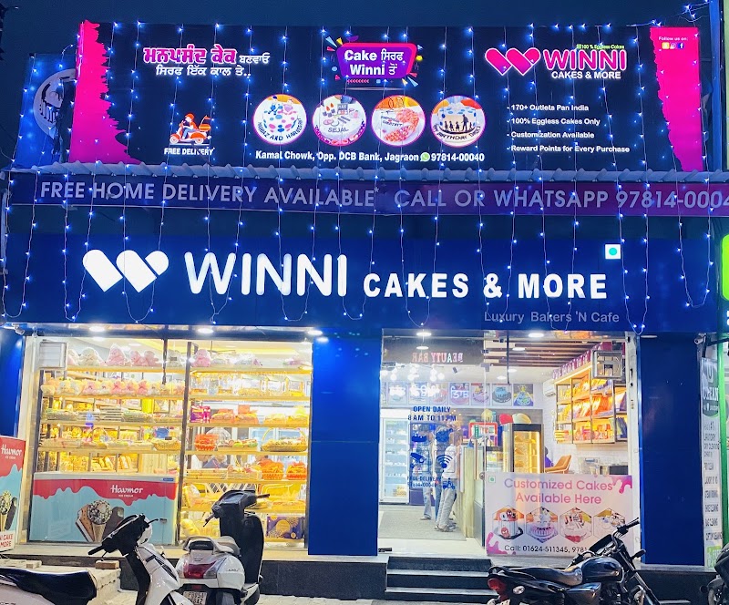 Winni Cake & More - Cake Delivery/Flower Delivery/ Best Bakery items Shop in Jagraon