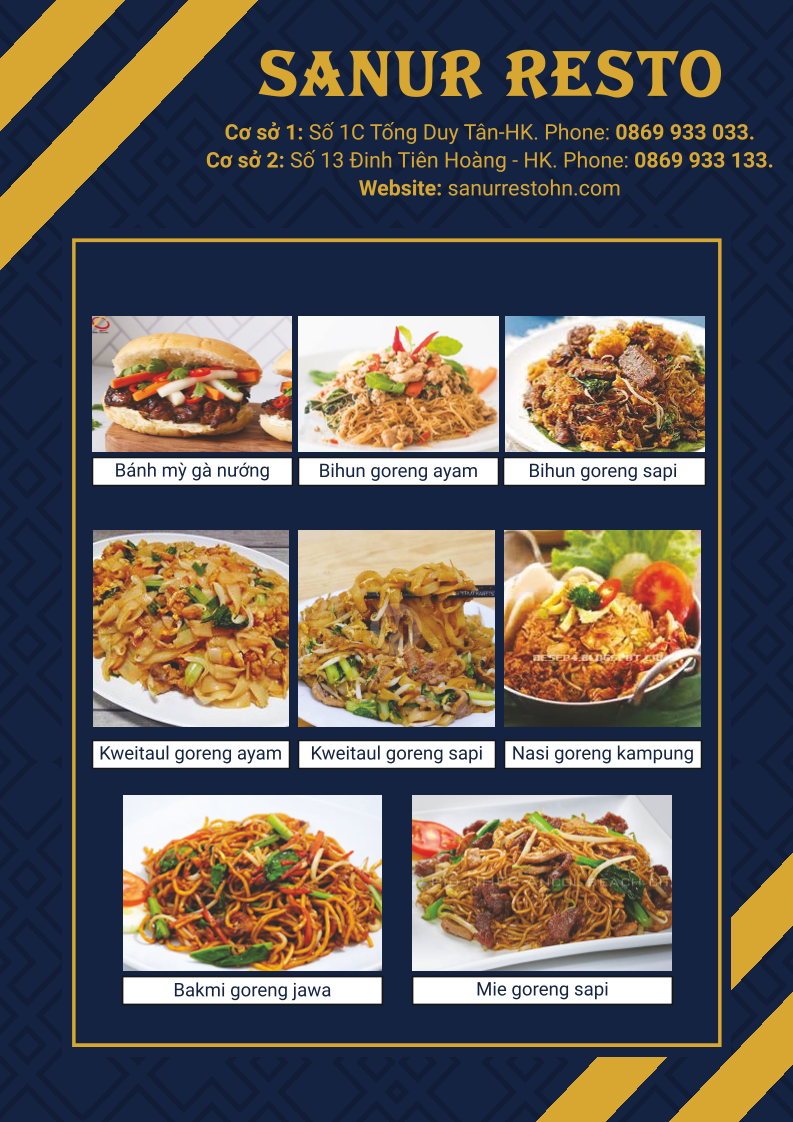 Sanur Resto - Melayu & VN Halal Cuisine - Sanur Resto - Melayu & VN Halal Cuisine 1 P. Tống Duy Tân, Hoàn Kiếm, Hà Nội 100000, Vietnam