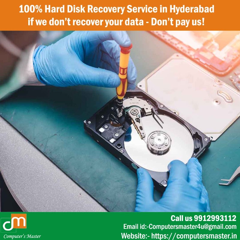 Computer's Master | Data recovery service in Hyderabad - Computer's Master | Data recovery service in Hyderabad, 8-3-228/678/1009/12 beside Bharamamgari Temple. lane B S Nagar, Yousufguda Phone number 9912993112, Netaji Subhash Chandra Bose Nagar, Moti Nagar, Hyderabad, Telangana 500045, India
