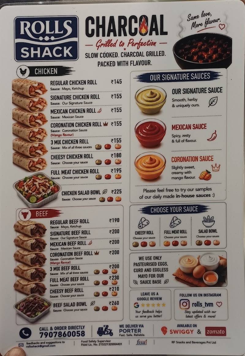 Rolls Shack Shawarma - Rolls Shack Shawarma, Vattiyoorkavu, Pandits Colony Extension, Kowdiar, Thiruvananthapuram, Keralam 695013, India