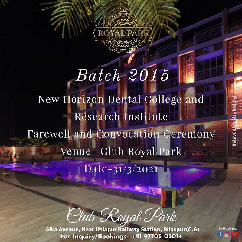 Club Royal Park Alka Avenue - Club Royal Park Alka Avenue Alka Avenue, Near Uslapur, Railway Station, Bilaspur, Chhattisgarh 495001, India