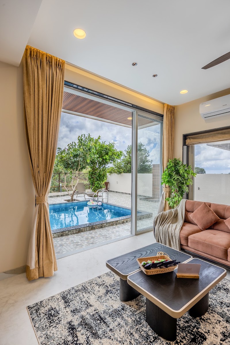 ELIVAAS Signature SK 4 BHK Villa with Private Pool in Lonavala - ELIVAAS Signature SK 4 BHK Villa with Private Pool in Lonavala, SK&RK Villa, Peth Shahapur, Road, Tal, Aamby Valley City, Mulshi, Ambavne, Lonavala, Maharashtra 410401, India