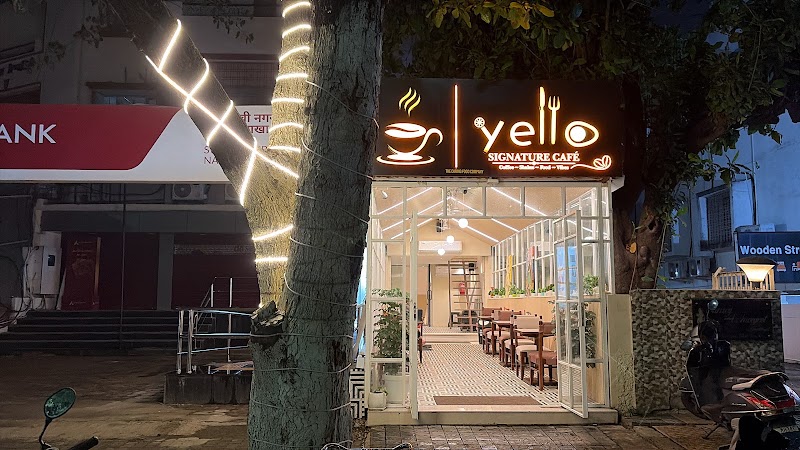 Yello - Cafe. Best Cafe for Couple, Coffee, Breakfast, Sandwiches, Special Occasion, Kitty Party, Birthday Celebration.