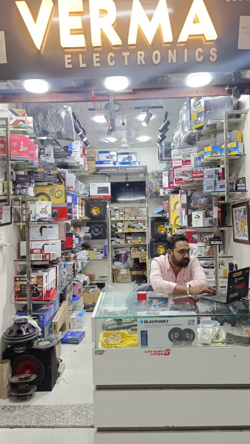 Verma Electronics and car accessories - Verma Electronics and car accessories, Shop No.233, Market Road, Sector 35D, Sector 35, Chandigarh, 160022, India