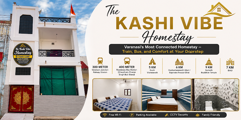 The Kashi Vibe Homestay - The Kashi Vibe Homestay, S21/121 K Ammar Cottage, Subhash Nagar Colony, Road, nearby Shivam Hotel, Pared Kothi, Maldahiya, Chetganj, Varanasi, Uttar Pradesh 221002, India