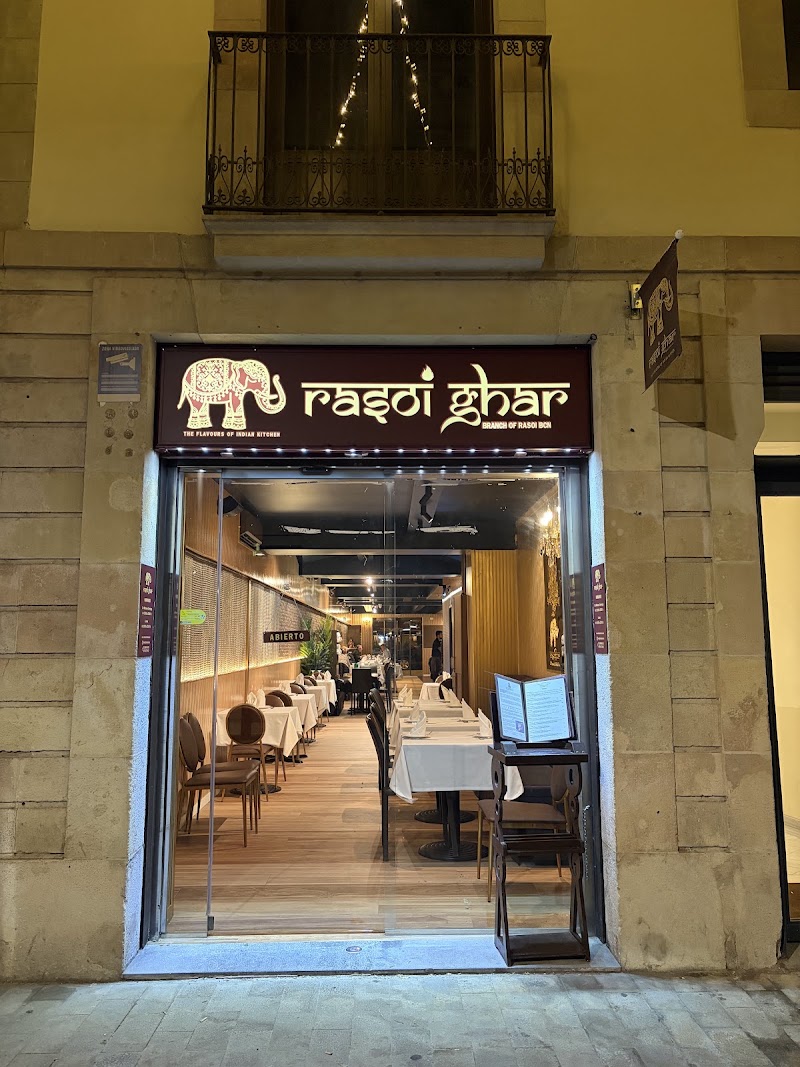 Rasoi Ghar Restaurant indian - Rasoi Ghar Restaurant indian Carrer de la Reina Cristina, 10, Bajo, Ciutat Vella, 08003 Barcelona, Spain