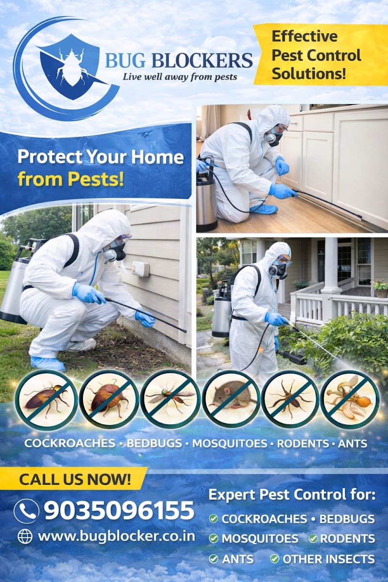 Bug Blockers Pest Control - Bug Blockers Pest Control, New no 74, old no 44 Ank rao road sajjan rao circle, Vt road, Vishweshwarapura, Basavanagudi, Bengaluru, Karnataka 560004, India