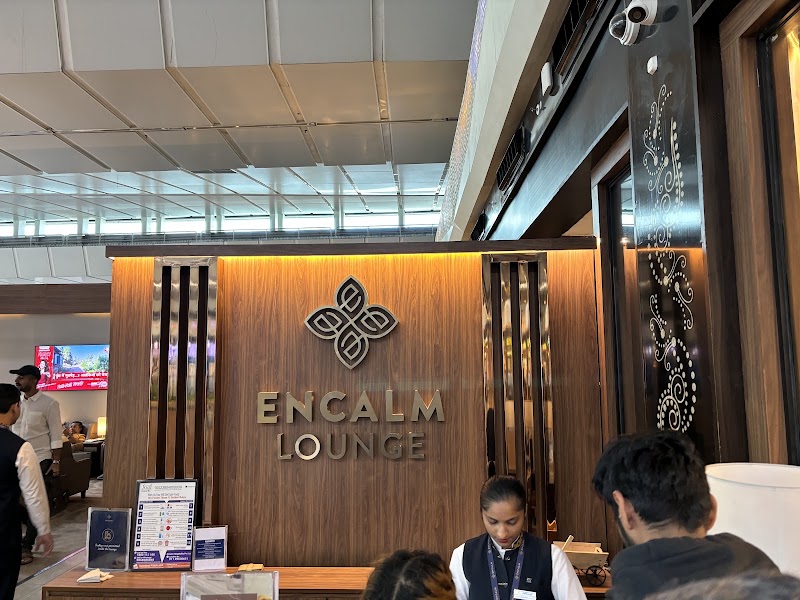 Encalm Lounge- T3 Domestic Departures - Encalm Lounge- T3 Domestic Departures Mezzanine level, domestic departures, Terminal 3, IGI Airport, New Delhi, Delhi, 110037, India