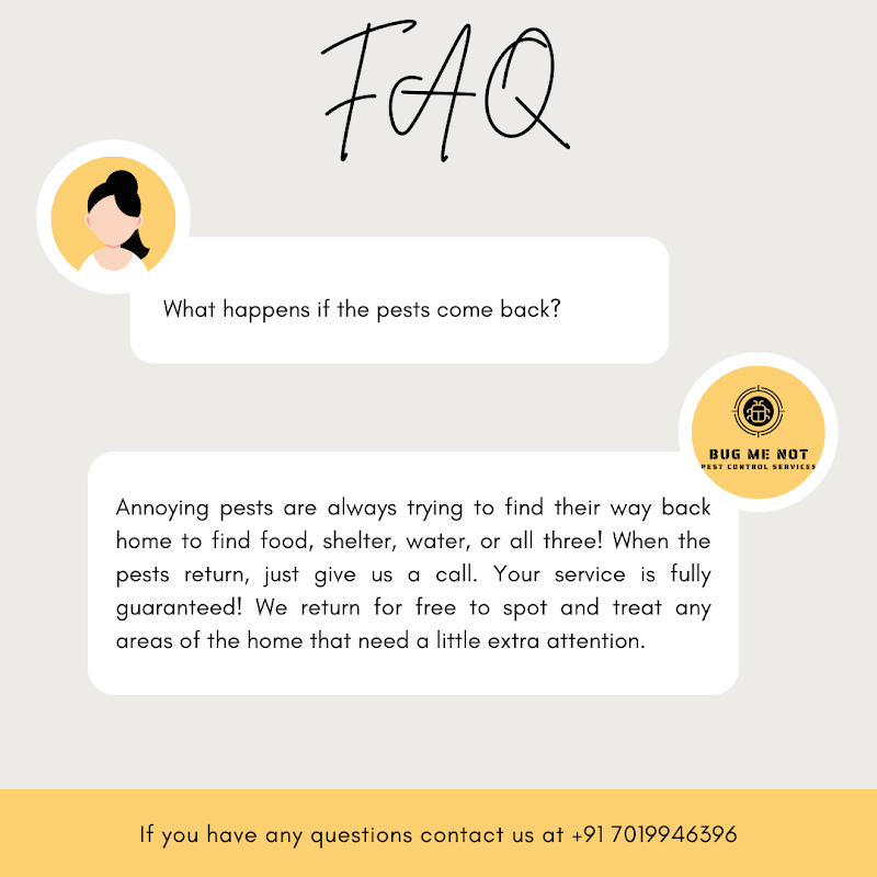 BUG ME NOT PEST CONTROL SERVICES - BUG ME NOT PEST CONTROL SERVICES, No. 59, 9th A Cross Rd, Kumarapark West, Kumara Park West, Seshadripuram, Bengaluru, Karnataka 560020, India
