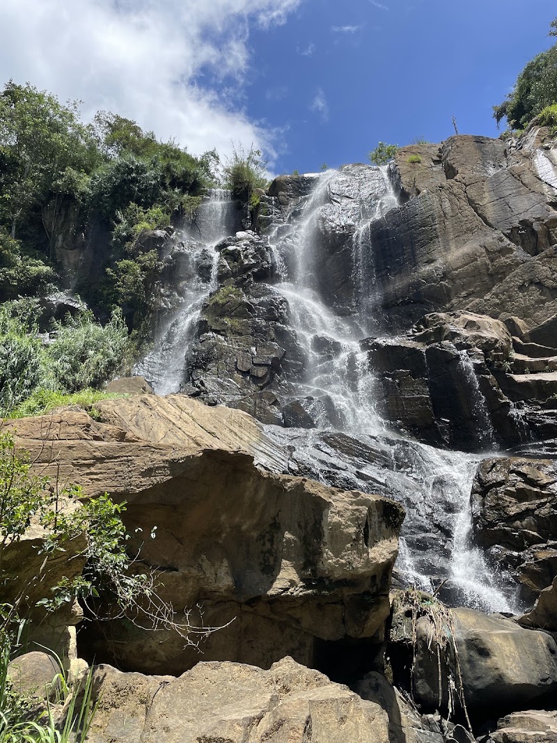 waterfall pool - waterfall pool, V26V+XCM Small rawana waterfall, Ella, Sri Lanka