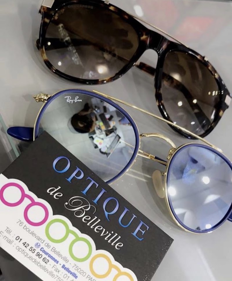 OPTIQUE DE BELLEVILLE - OPTIQUE DE BELLEVILLE, 76 Bd de Belleville, 75020 Paris, France