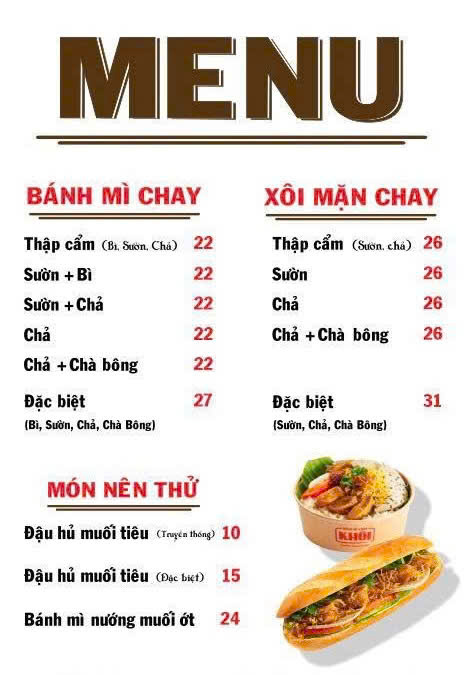 BÁNH MÌ CHAY KHÔI - 338 TRƯỜNG SA - BÁNH MÌ CHAY KHÔI - 338 TRƯỜNG SA 338 Trường Sa, Cầu Kiệu, Hồ Chí Minh 70000, Vietnam