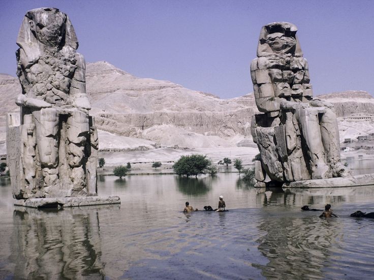 Colossi of Memnon - Colossi of Memnon, Luxor, Al Bairat, Al Qarna, Luxor Governorate 1341703, Egypt