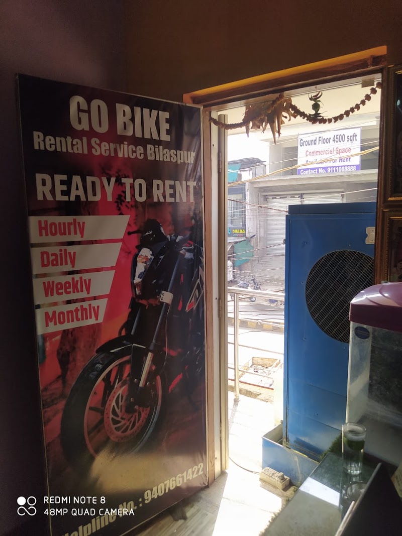 GO BIKE - GO BIKE, First floor, Tiwari complex, Chowk, near Shiv talkies, Bilaspur, Telipara, Chhattisgarh 495004, India