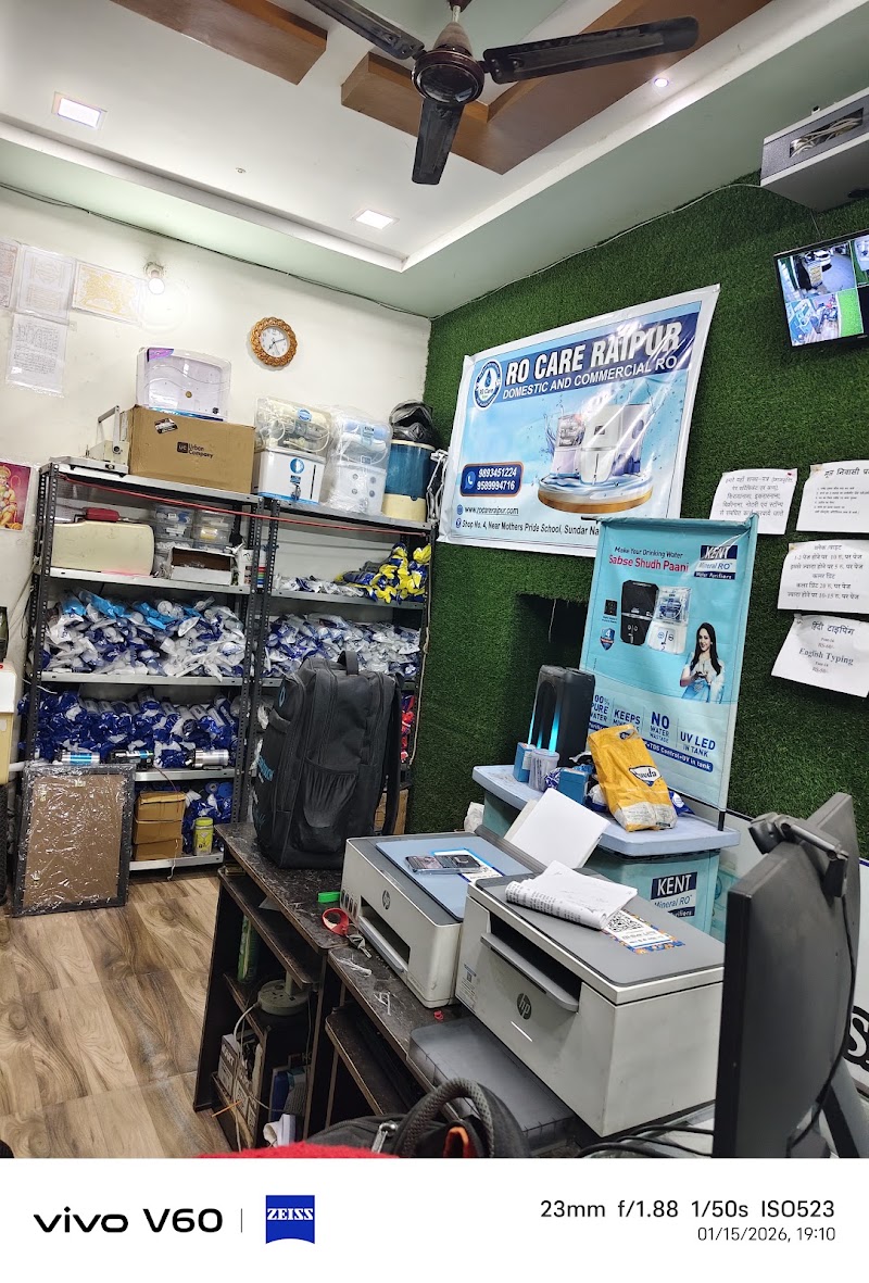 RO CARE RAIPUR Service Aqua guard Kent Ro Livpure Pureit 25 to 100 LPH RO Plant Services Aqua fresh - RO CARE RAIPUR Service Aqua guard Kent Ro Livpure Pureit 25 to 100 LPH RO Plant Services Aqua fresh, SHOP NO 4, near MOTHERS PRIDE SCHOOL, Sunder Nagar, Raipur, Chhattisgarh 492013, India