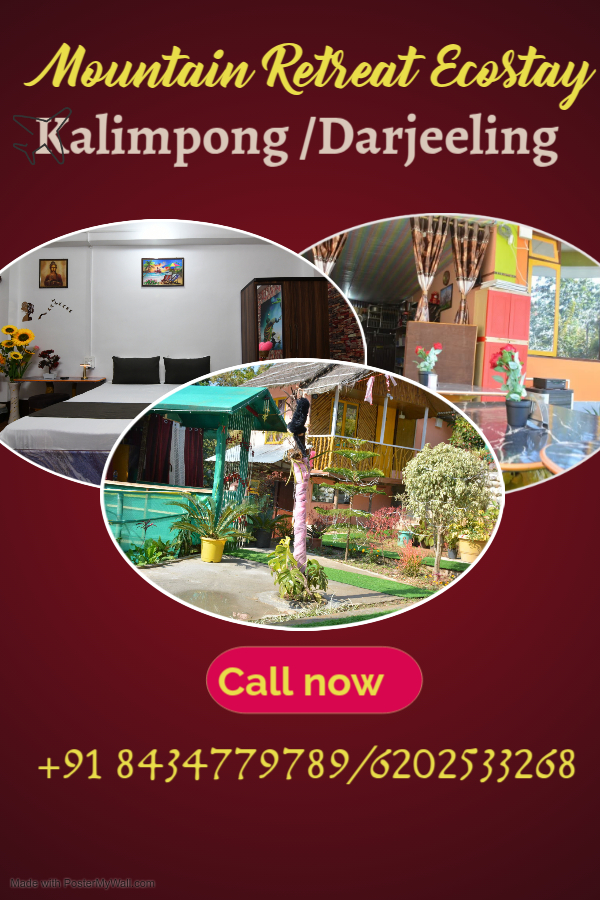 Mountain Retreat Ecostay - Mountain Retreat Ecostay, 2FV2+F42, Upper Chhibo, Kalimpong, West Bengal 734301, India