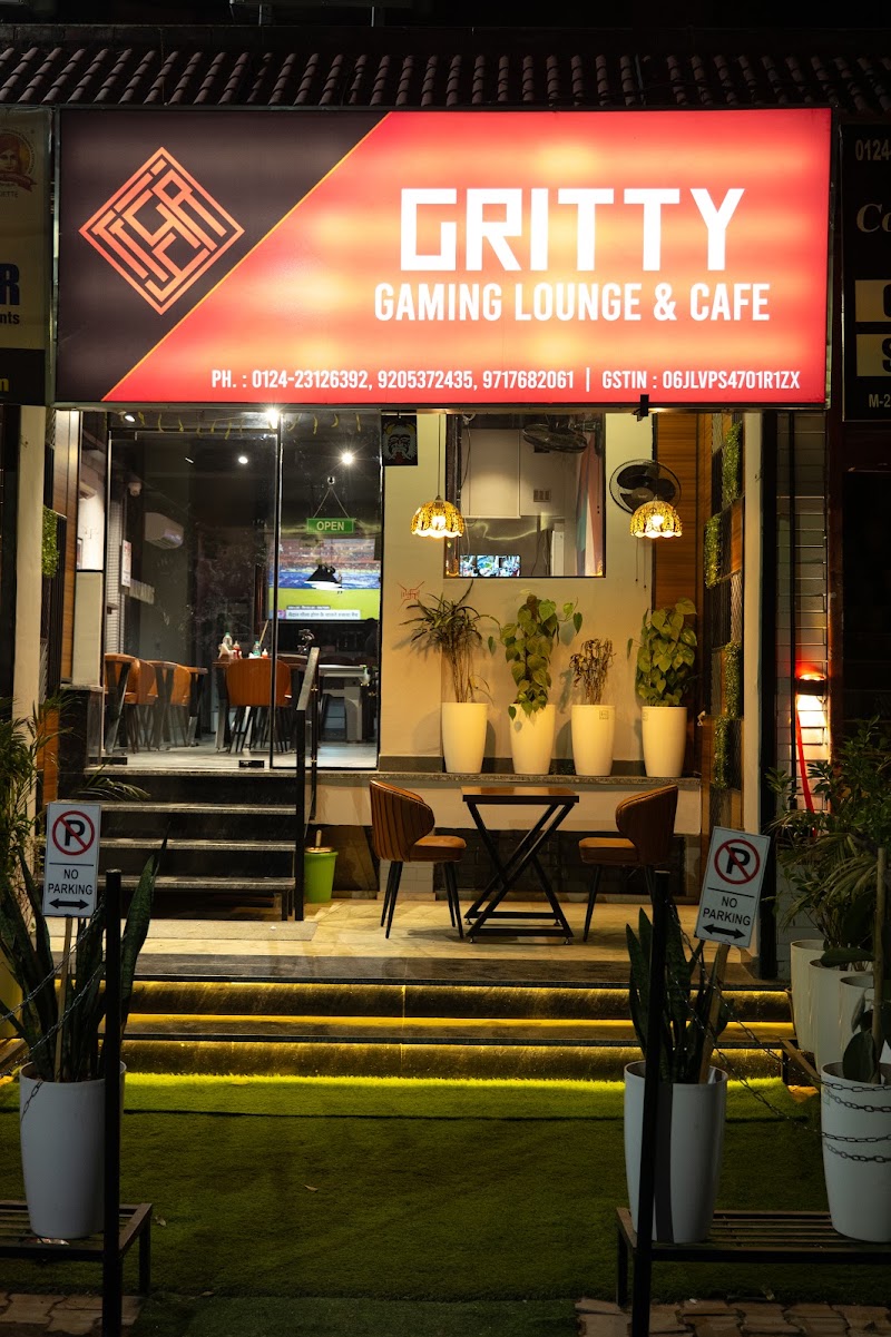 Gritty Gaming Lounge & Cafe - Gritty Gaming Lounge & Cafe Shop No, Ground Floor, M-23, Block M, Old DLF Colony, Sector 14, Gurugram, Haryana 122007, India