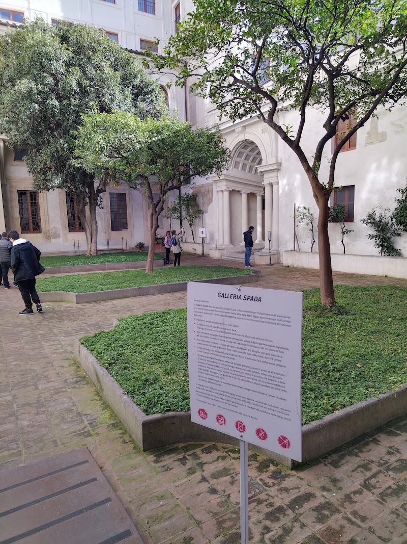 Galleria prospettica del Borromini - Galleria prospettica del Borromini, Piazza Capo di Ferro, 13, 00186 Roma RM, Italy