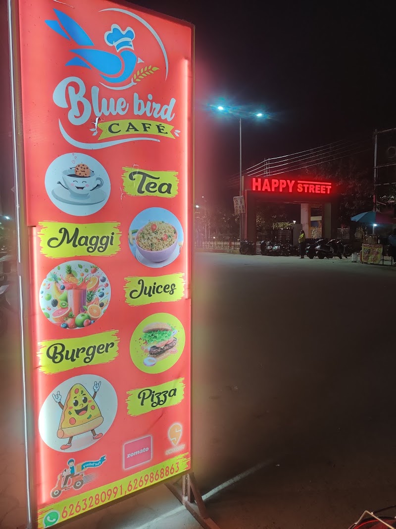 The Blue BIRD CAFETERIA - The Blue BIRD CAFETERIA In frount of Happy Street, pachrighat, Juna, Chhattisgarh 495001, India