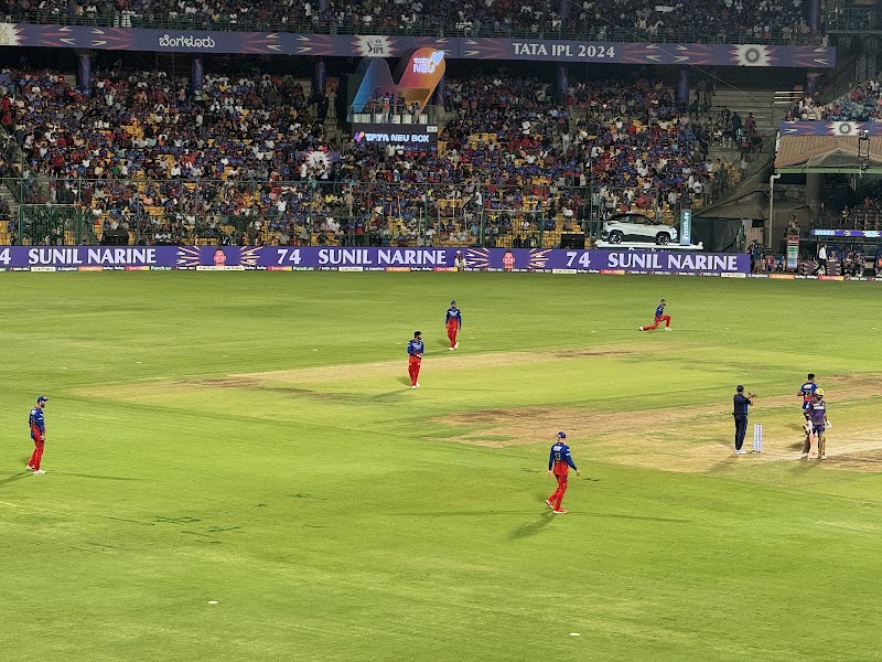 M.Chinnaswamy Stadium - M.Chinnaswamy Stadium Mahatma Gandhi Rd, near Cubbon Road, Shivaji Nagar, Bengaluru, Karnataka 560001, India