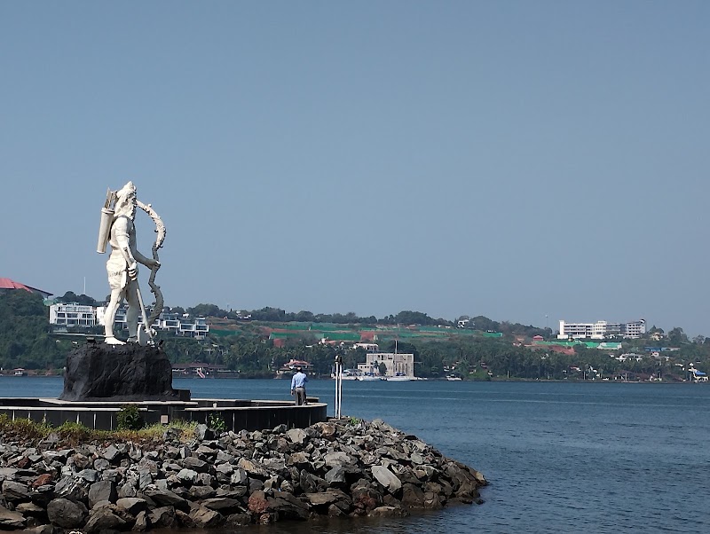 Statue of Lord Parashuram - Statue of Lord Parashuram GR29+3Q2, Dayanand Bandodkar Marg, Panaji, Goa 403001, India