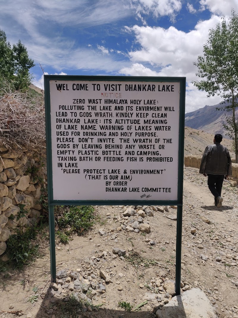 Dhankar Lake - Dhankar Lake, Dhar Nipti, Himachal Pradesh 172113