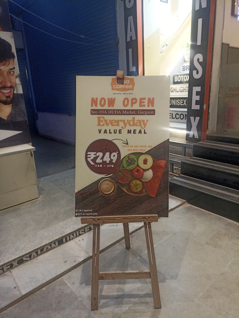 Dosa Coffee - Dosa Coffee, Huda Market, SCO-33, market of sector 10A, Housing Board Colony, Sector 10A, Gurugram, Haryana 122001, India