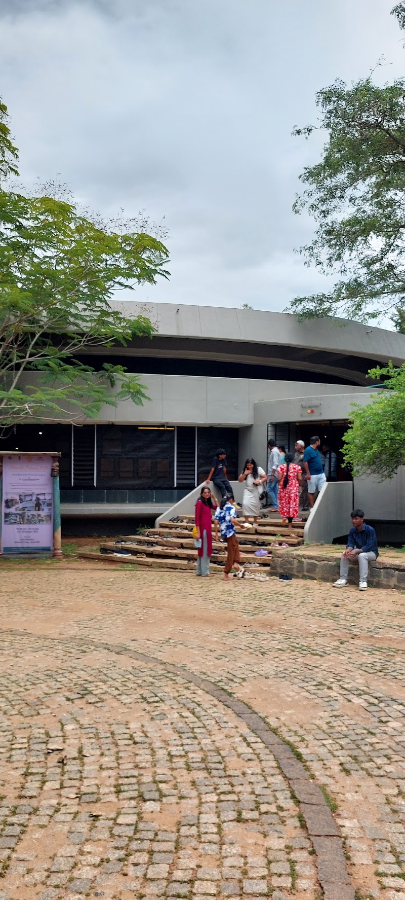 Auroville Visitors Entrance - Auroville Visitors Entrance 2R22+Q8H, Auroville, Irumbai, Tamil Nadu 605101, India