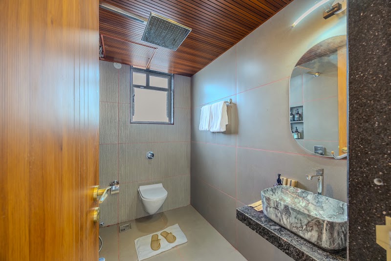 ELIVAAS Signature SK 4 BHK Villa with Private Pool in Lonavala - ELIVAAS Signature SK 4 BHK Villa with Private Pool in Lonavala, SK&RK Villa, Peth Shahapur, Road, Tal, Aamby Valley City, Mulshi, Ambavne, Lonavala, Maharashtra 410401, India