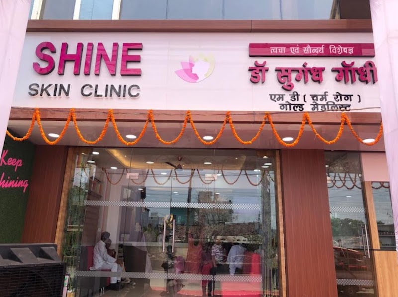 SHINE SKIN CLINIC- DR. SUGANDH GANDHI - SHINE SKIN CLINIC- DR. SUGANDH GANDHI, Ward Number 40, Basantpur, Rajnandgaon, Chhattisgarh 491441, India