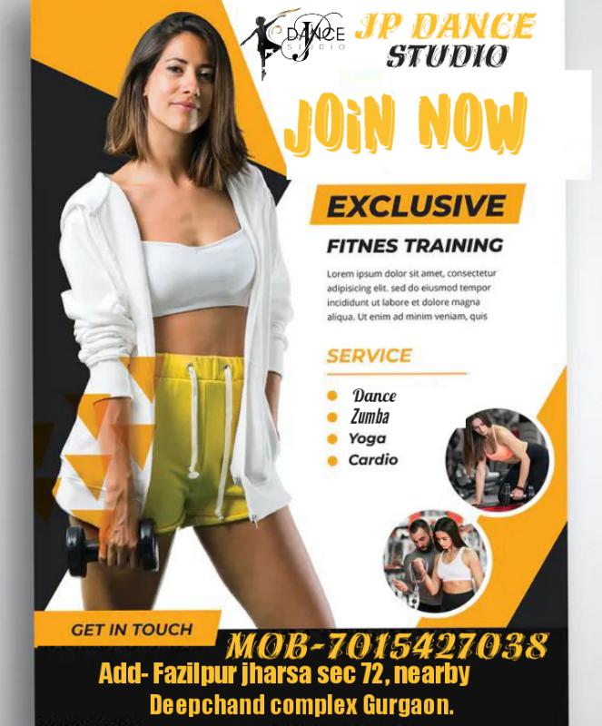 JP Dance studio - JP Dance studio Add:, Deepchand complex, near, Vill, near Deepchand complex, Fazilpur Jharsa, Sector 72, Gurugram, Haryana 122101, India