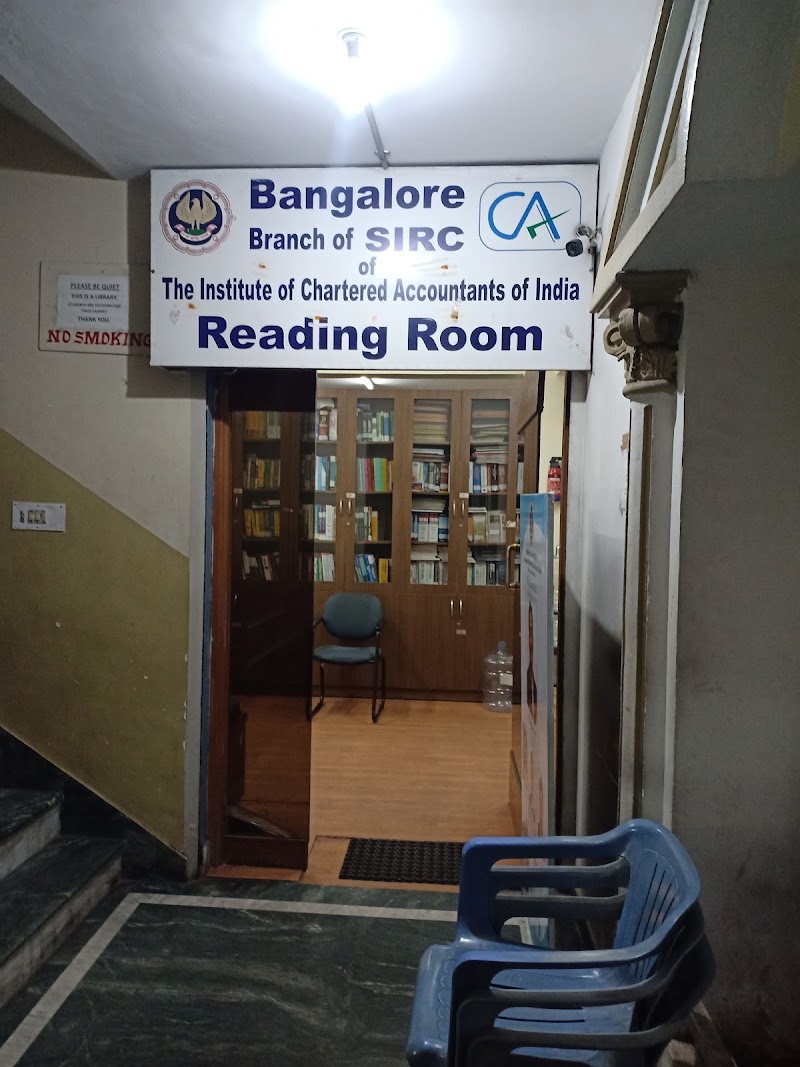 ICAI Reading Room - ICAI Reading Room 1st Floor, Subram Chetty Rd, Basavanagudi, Bengaluru, Karnataka 560004, India