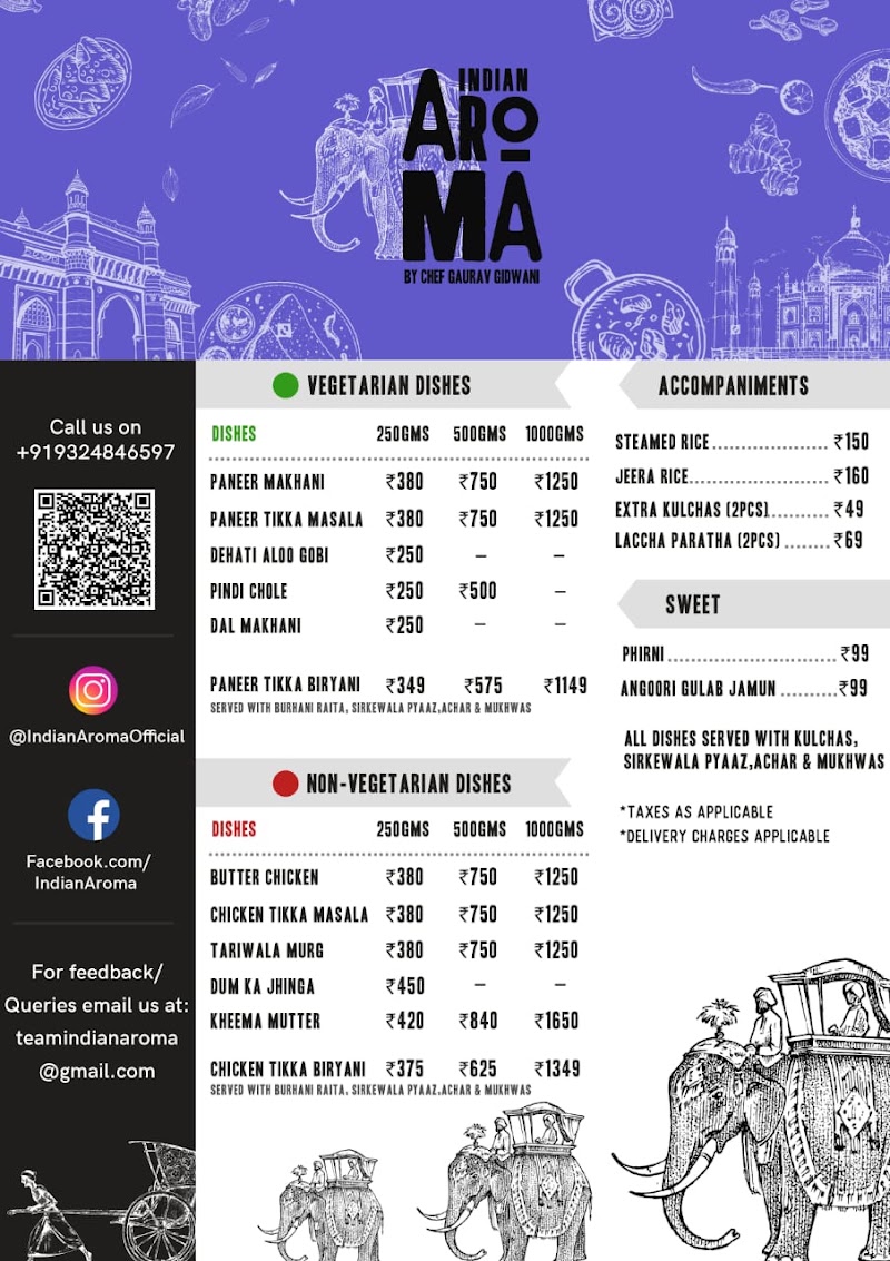 Indian Aroma - Indian Aroma 55 Tanna House, CTS Road No. 1. Government Colony Lane of SBI Atm ahead of MIG Cricket Club, opposite Spiky Thai Spa, Samadhan Cooperative Housing Society, Gandhi Nagar, Bandra East, East, Mumbai, Maharashtra 400051, India