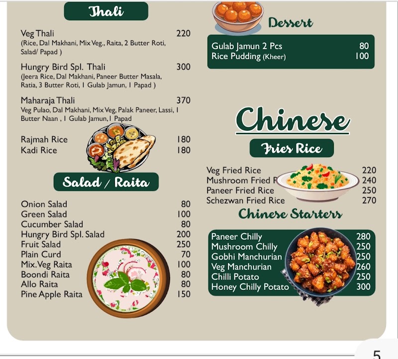 Hungry Bird's Pure Vegetarian Food - Hungry Bird's Pure Vegetarian Food Main Square, Dharamkot Rd, McLeod Ganj, Dharamshala, Himachal Pradesh 176215, India