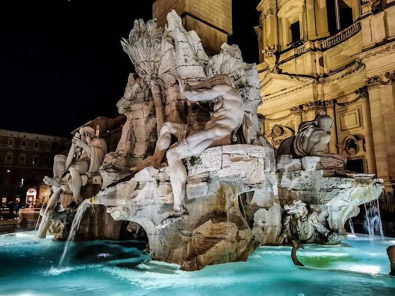 Fontana dei Quattro Fiumi - Fontana dei Quattro Fiumi, Piazza Navona, 90, 00186 Roma RM, Italy