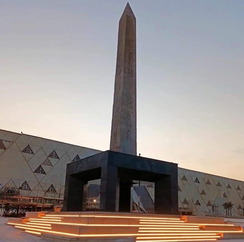 The Grand Egyptian Museum - The Grand Egyptian Museum, X4VF+V38, Cairo - Alexandria Desert Rd, Kafr Nassar, Al Haram, Giza Governorate 3513203, Egypt