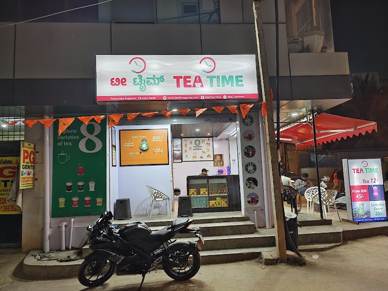 Tea Time - Tea Time 124/1, Shop. No. 2 Ayappa Swami Temple road opposite To 7 days restaurant Konnapana Agrahara 6, near, Infosys Drive, Electronic City Phase I, Electronic City, Konappana Agrahara, Karnataka 560100, India