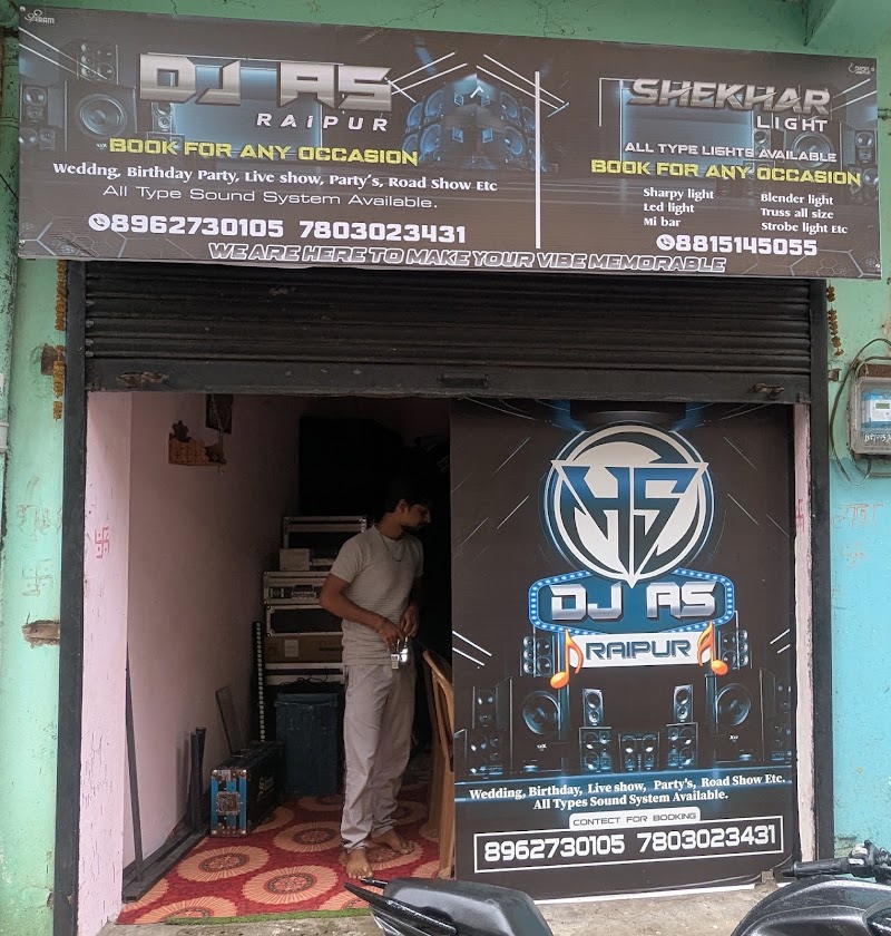 Dj AS SOUND - Dj AS SOUND, Avanti Bai Chowk, Lodhi Para Kapa, Raipur, Chhattisgarh 492004, India