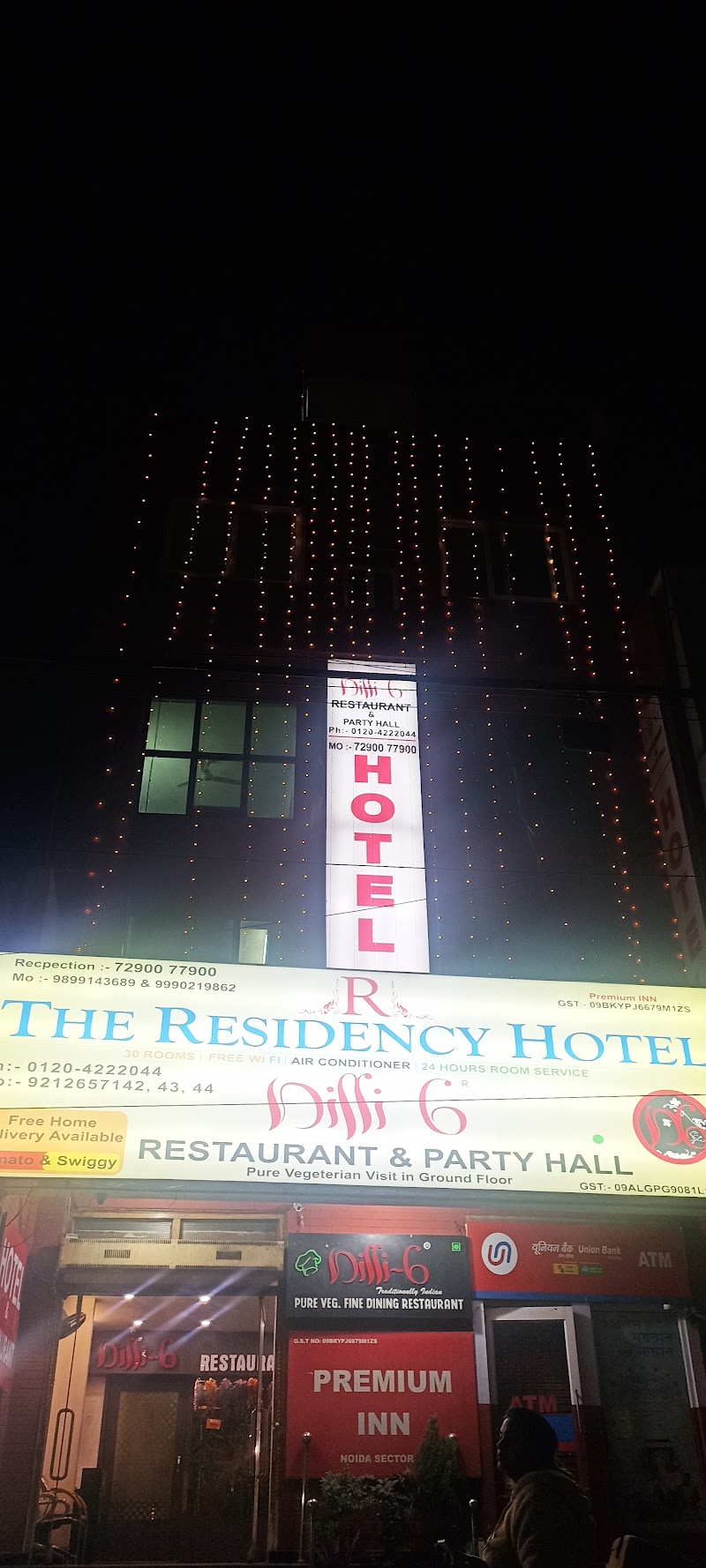 The Residency By Premium INN - The Residency By Premium INN Premium inn sector 15, metro pillar no 32, above Dilli6 restaurant, opposite Priya Gold Biscuts, FactoryNaya Bans, Naya Bans Village, Sector 15, Noida, Uttar Pradesh 201301, India
